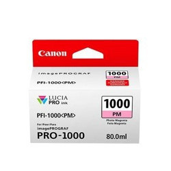 Cartucho canon pfi - 1000pm foto magenta pro - 1000
