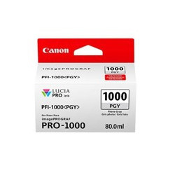 Cartucho canon pfi - 1000pgy foto gris pro - 1000