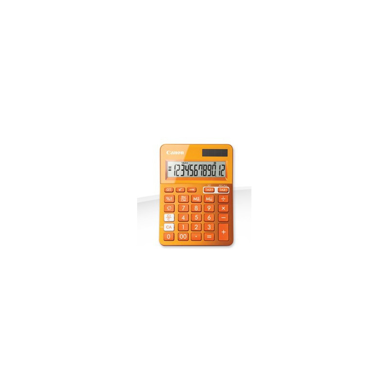 Calculadora canon sobremesa ls - 123k naranja